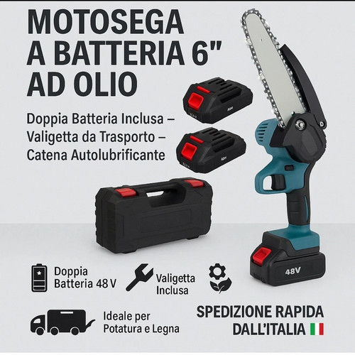 Motosega pollici con - con, olio