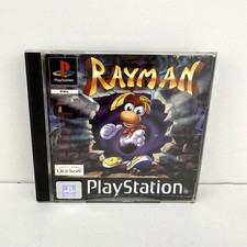 RAYMAN PS1 gioco Ubisoft PRIMA STAMPA per SONY PLAYSTATION 1 + manuale ITALIANO