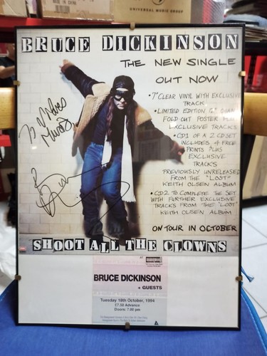 Bruce dickinson iron - iron, maiden