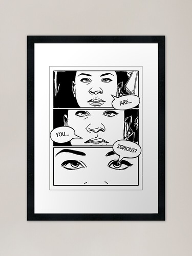 Cool comic art stampa