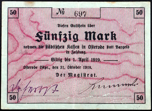 Osterode ostróda 1918 - osterode,