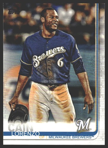 Lorenzo cain 330a 2019 topps - cain,