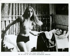 SEXY EVA RAS  DUSAN MAKAVEJEV LOVE AFFAIR 1967 VINTAGE PHOTO ORIGINAL #1
