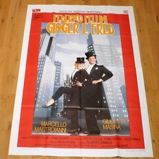 GINGER E FRED manifesto poster