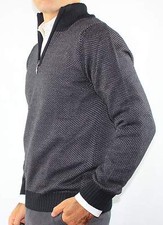 Maglia uomo lupetto zip - uomo,
