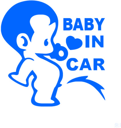 Adesivo adesivi auto bebe - adesivi, a