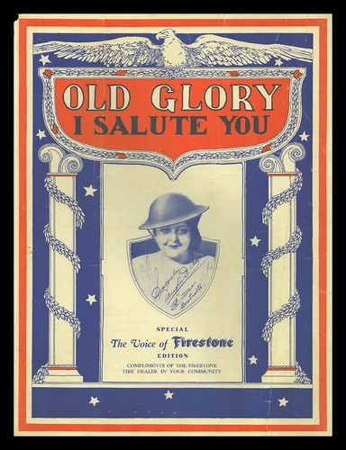 Old glory salute you - glory,