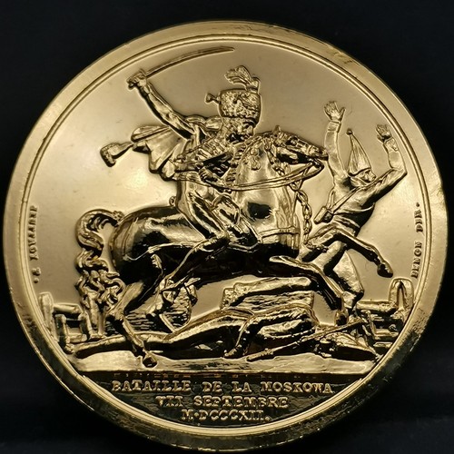 Medaille 41mm bronze dorée - 41mm,