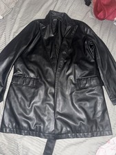 Zara leather jacket - leather,