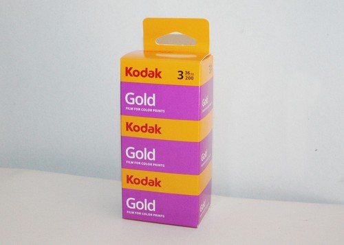 Kodak gold 200 iso foto - gold, 36