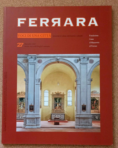 Libro ferrara voci - ferrara, una