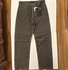 Pantalone uomo Zara 100% pelle