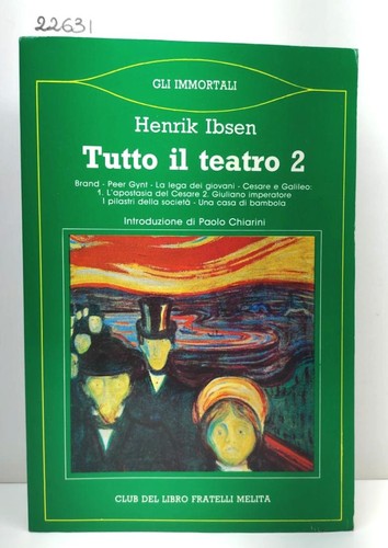 Henrik ibsen tutto teatro - ibsen,
