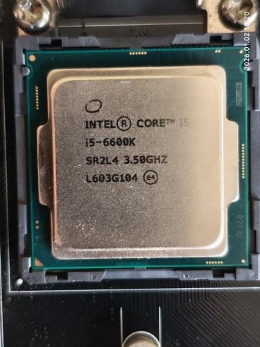 Intel core 6600k - core,