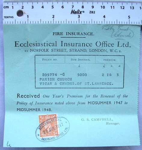 1947 receipt revenue