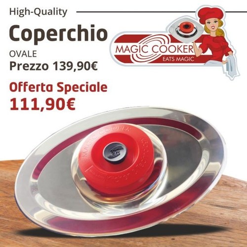 Coperchio magic cooker senza - coperchio,