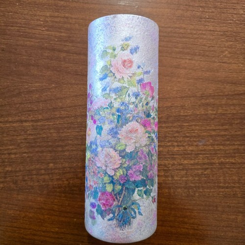 Vaso vetro decorazione - vaso,