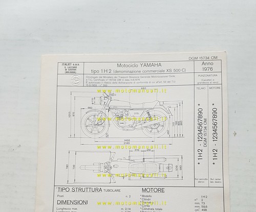 Yamaha 500 1h2 1976 - c,