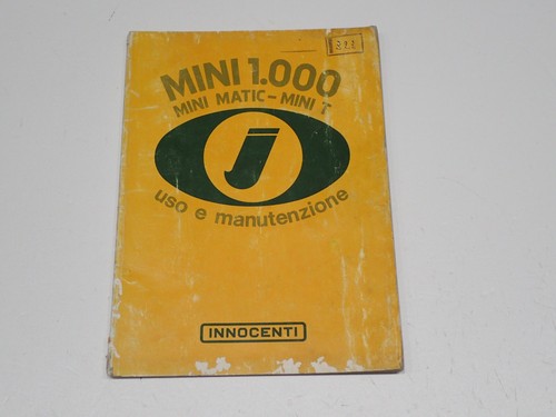 Innocenti mini 1000 - innocenti, 1000-1001-mini