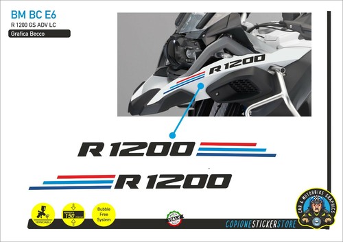 Adesivi becco parafango moto - becco,
