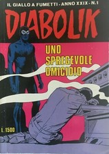 fumetto DIABOLIK ANNO XXIX