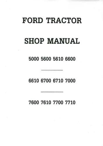 Servizio trattore ford - trattore,