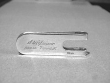 Gadget fermasoldi argento