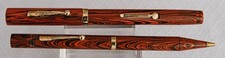 WATERMAN 52 RED RIPPLE SET PEN