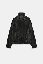 Zara GIACCA BIKER DONNA 100%