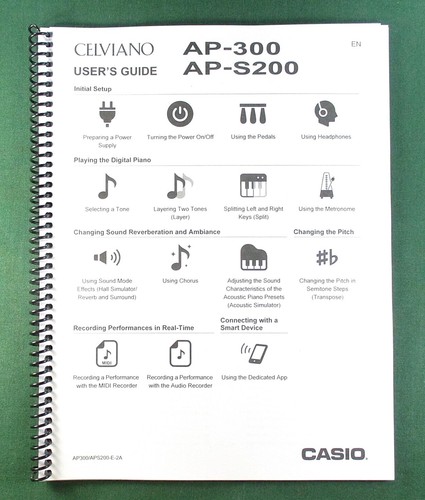 Casio celviano 300 - casio, ap-300