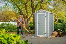 BOX CASETTA CAPANNO KETER IN RESINA DA GIARDINO 129x103x196H CM MANOR 4X3