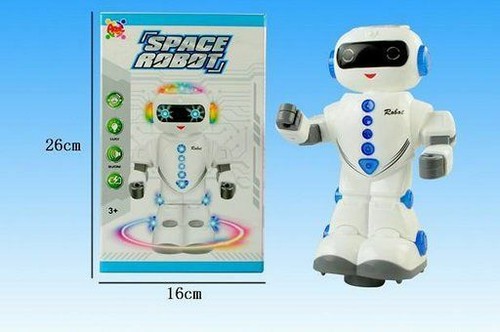 Space robot con - luci, e