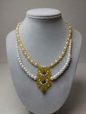 Collana artigianale retrò - collana,