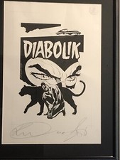 TAVOLA ORIGINALE DIABOLIK 2020 Riccardo NUNZIATI