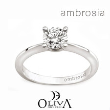 ANELLO SOLITARIO AMBROSIA