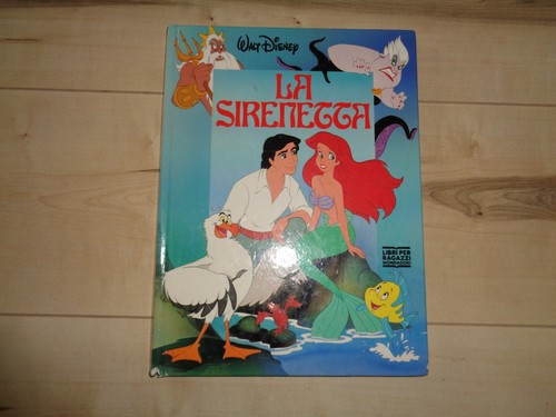 Sirenetta walt disney - la, libri