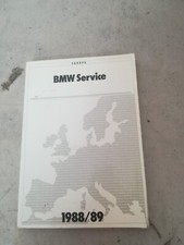 bmw service 1988 1989 libretto