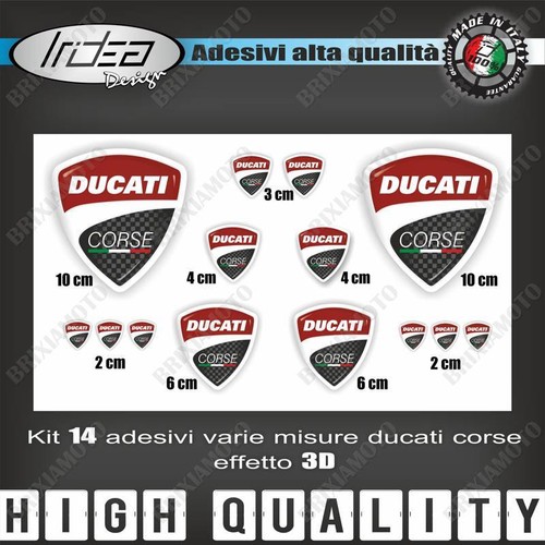 Kit adesivi ducati - kit, 14