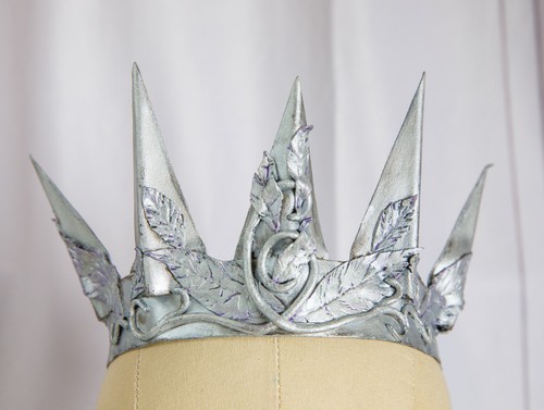Corona argento lotr larp sca - corona,