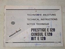 MANUALE ISTRUZIONI JUKEBOX JUKE-BOX ARCADE - NSM TECH INSTRUCTION E120 E 120