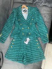 Set pantaloncini blazer in