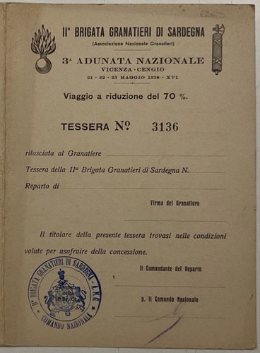 Vicenza iia brigata granatieri - brigata,