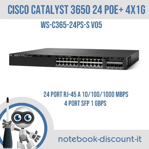 Switch cisco catalyst c3650 - switch,