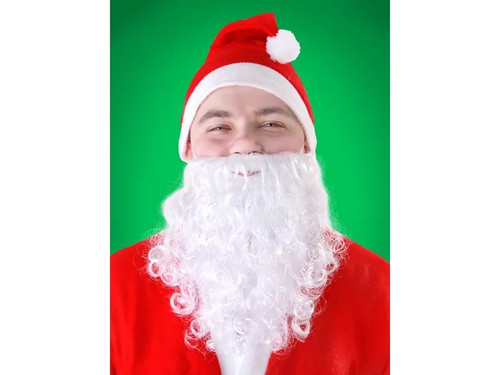 Barba bianca babbo natale 7207 - barba,