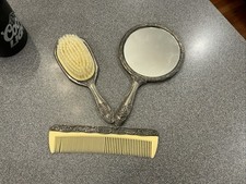 Set vanity vintage in argento