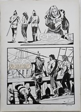 Milo MANARA tavola originale