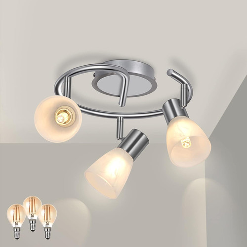 Plafoniera led faretti - plafoniera, 3
