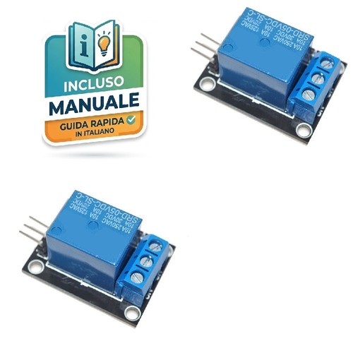 Modulo rele 12v canale - 2x,