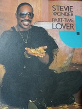 DISCO 45 GIRI STEVIE WONDER PART-TIME LOVER ANNO 1985