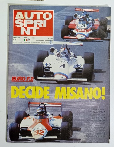 92204 autosprint 1982 xxii - autosprint, a.